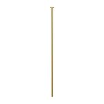 Gessi Venti20 Wylewka umywalkowa sufitowa gold brushed pvd 63399.716