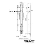 Graff Ametis Element podtynkowy kolumny prysznicowej E-8755