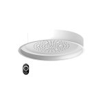 Graff Aqua-Sense Deszczownica prysznicowa Ø 600 mm sufitowa z LED  Polerowana stal E-8231-PS