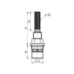 Graff Głowica ceramiczna lewa - 1/2” 2042375Z