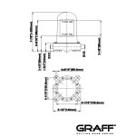 Graff Harley Element podtynkowy baterii E-1045