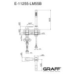 Graff Incanto Zestaw natryskowy do baterii wannowych Chrom E-11255-LM55B