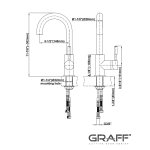 Graff Perfeque-Bar Bateria kuchenna nablatowa Chrom E-5230-LM3