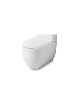 Kerasan Flo Miska WC Stojący do Kompaktu 36x60 cm Biały 311701