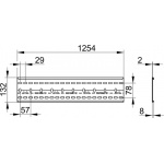 Keuco IXMO Szyna montażowa 1250 mm 59570000003