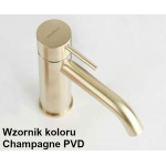 Oioli LIFE Bateria zlewozmywakowa jednouchwytowa 1-otworowa Champagne PVD 25940-PVD88