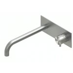 QuadroDesign Source Bateria umywalkowa podtynkowa brushed stainless steel 1314R.00AS