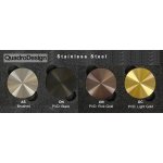 QuadroDesign Source Bateria prysznicowa termostatyczna podtynkowa z zaworem odcinającym brushed stainless steel 1248.00AS