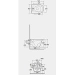       Rak Ceramika Feeling Resort Miska bezrantowa z deską wolnoopadającą 52x36 cappuccino mat FEEL3SET