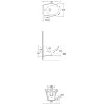 Rak Ceramika Morning Bidet 52x36,5 biały połysk MORBD2100AWHA