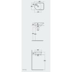 Rak Ceramika Valet Umywalka 48x36 biały mat VALCT4800500A