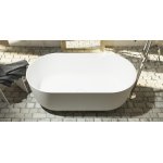 Relax Design Horizon Wanna wolnostojąca 150x80 z korkiem white matt HORIZONLX01MATT