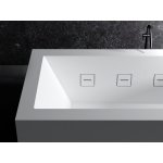 Relax Design Icon Wanna wolnostojąca 180x80 z hydromasażem i korkiem white matt ICON180LX01MATT