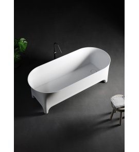 Relax Design Margot Wanna wolnostojąca 180x80 white matt MARGOT180LX01MATT