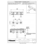 Ritmonio Taormina Bateria umywalkowa podtynkowa bez korka chrom PR35AQ211CRL