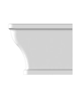 Scarabeo Butterfly Bidet stojący 52,5x36,5 cm Biały 4009