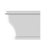 Scarabeo Butterfly Bidet stojący 52,5x36,5 cm Biały 4009