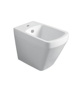 Simas BadenBaden Bidet ścienny z otworem na baterię 56x36x42 cm biały BB04